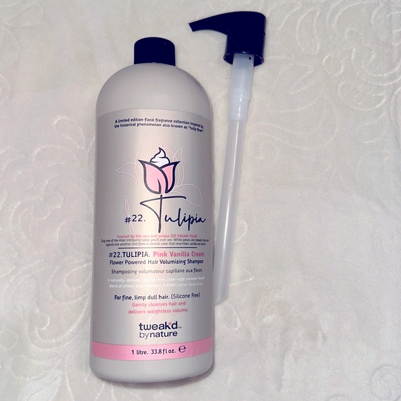 Tulipia Pink Vanilla Cream Volumizing Shampoo- new, sealed - Picture 1 of 2